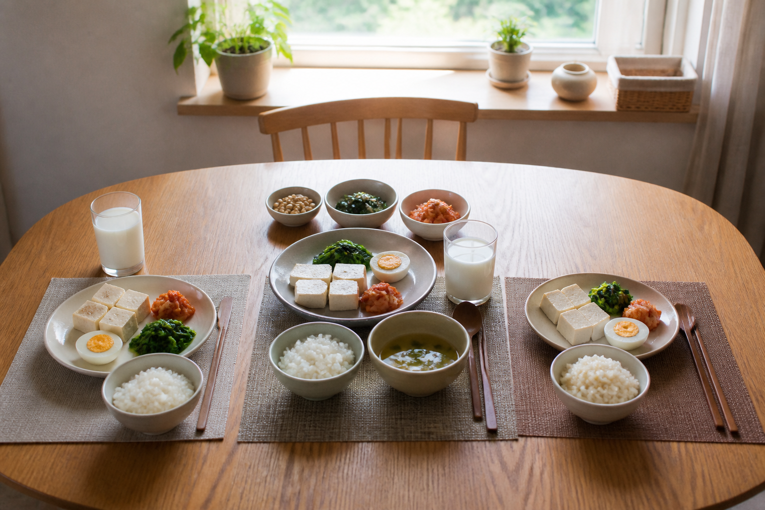아침부터 나누어 먹는 단백질 식사