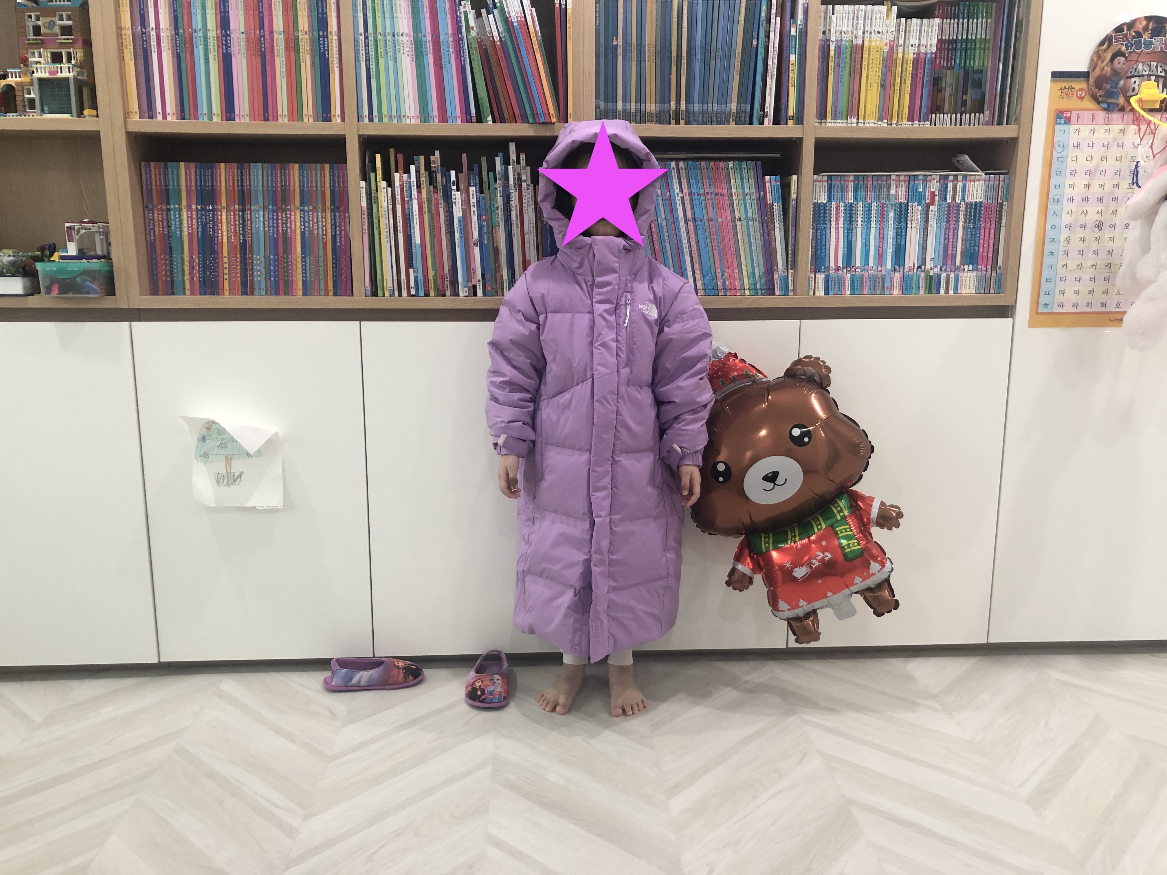 노스페이스 키즈패딩
