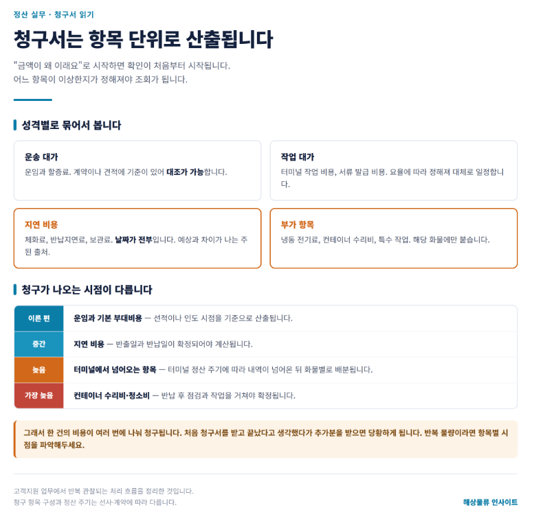 청구서 금액이 이상합니다 &mdash; 이의를 제기하는 순서와 통하는 근거