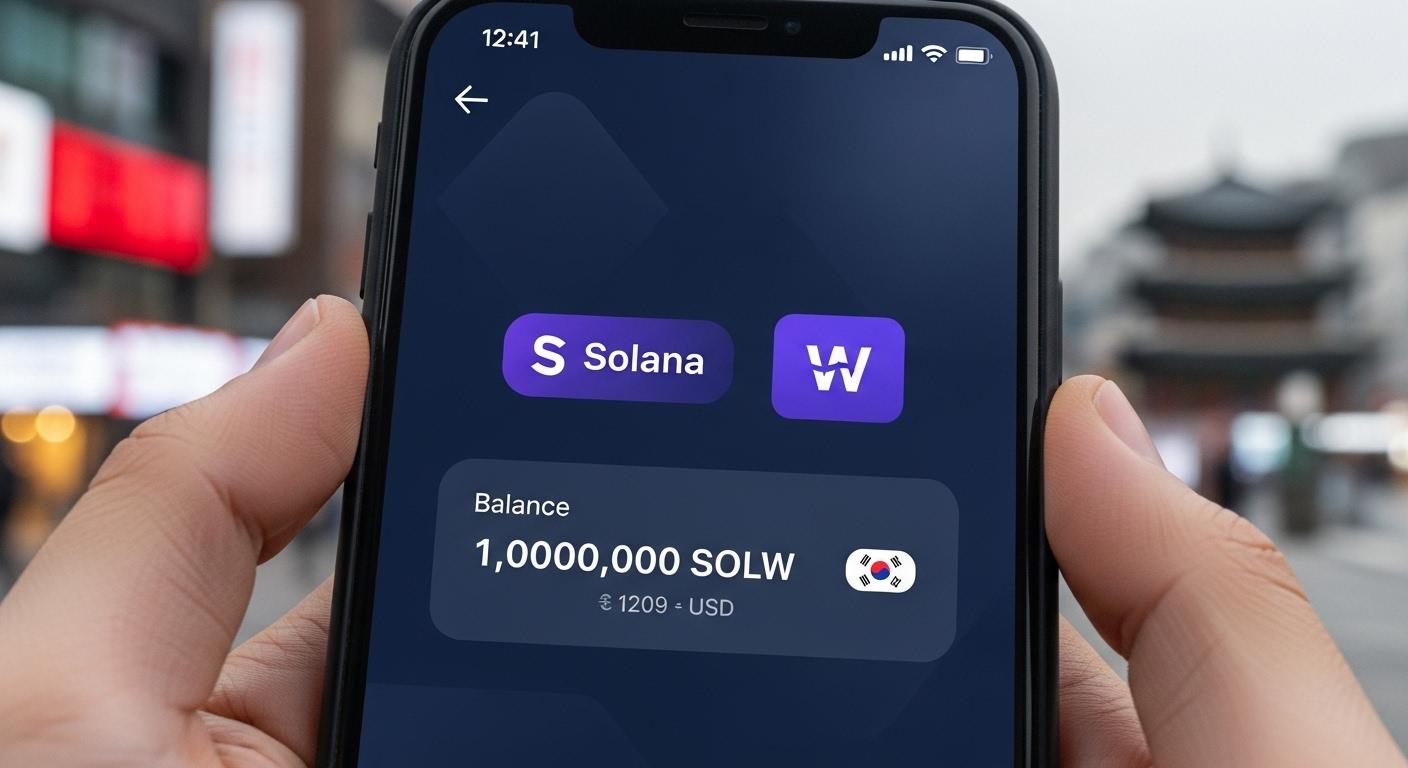 솔라나 원화 스테이블코인