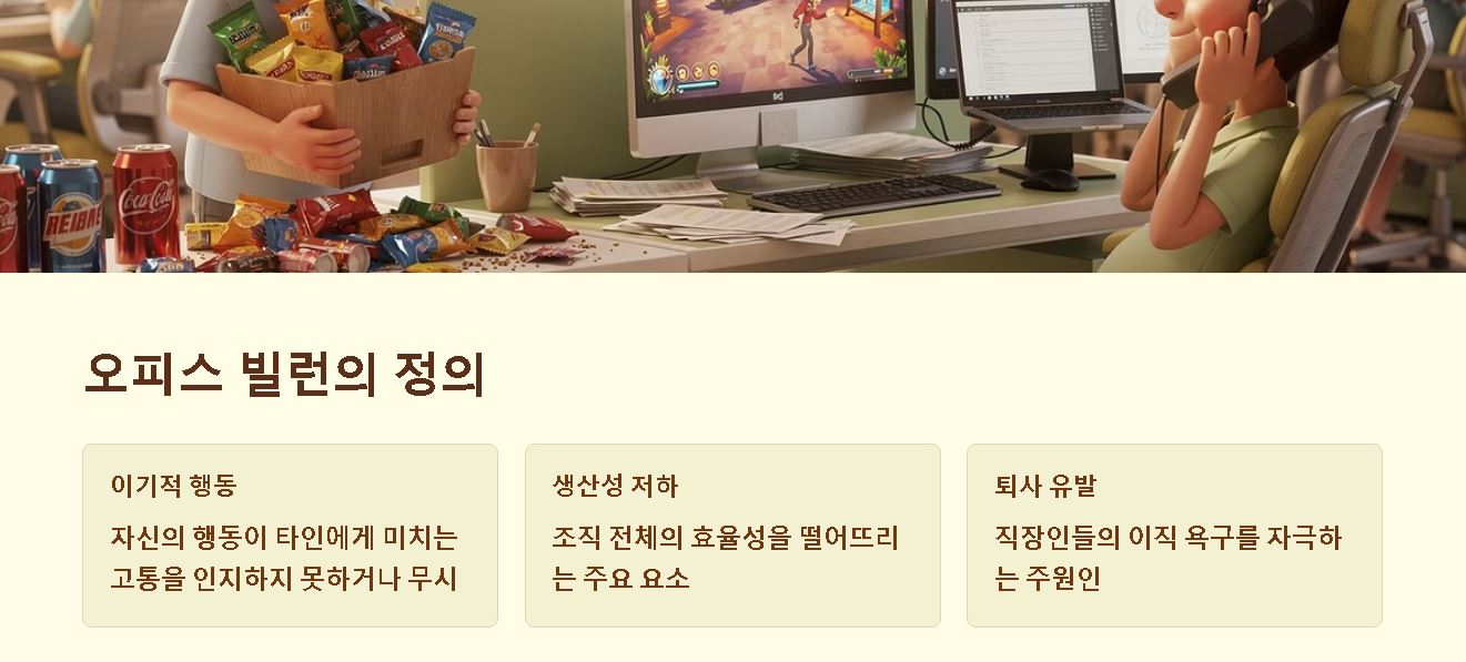오피스 빌런 뜻