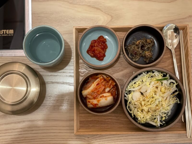동탄 불고기&냉면 맛집 한일관 동탄점 - 식기 세팅