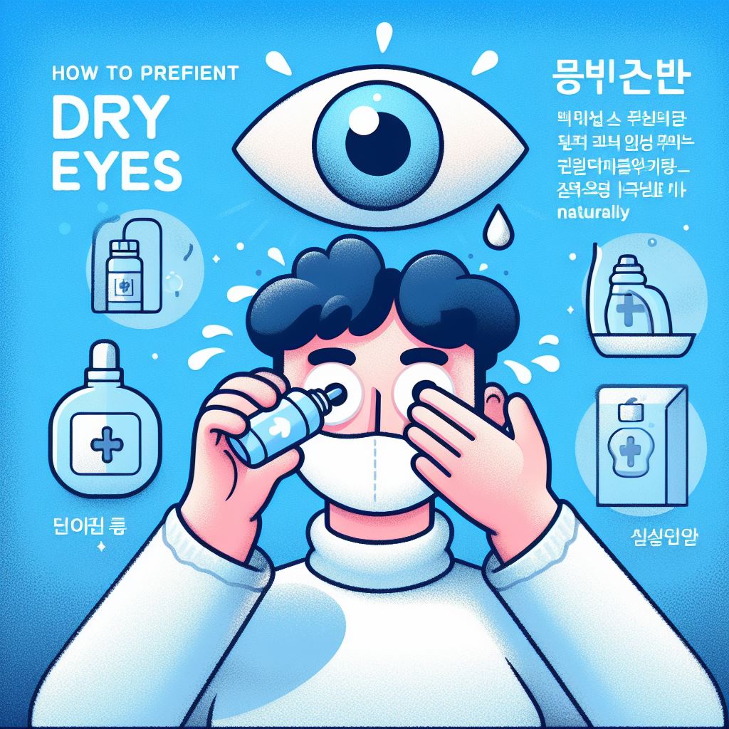 안구 건조 와시력