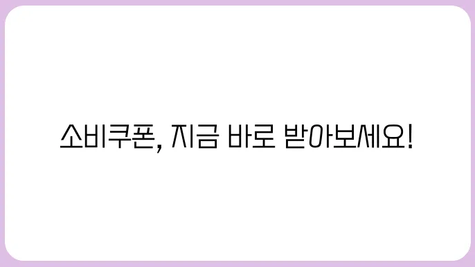 국민비서 구삐로 민생회복 소비쿠폰 간편 신청하기