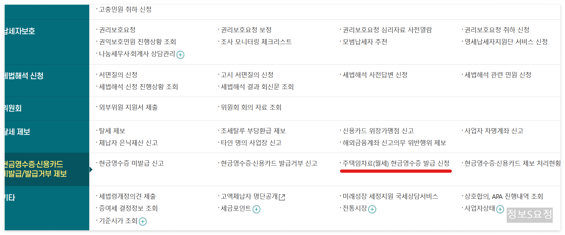 홈택스 자세하게