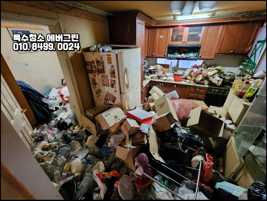 쓰레기집청소비용_쓰레기집청소