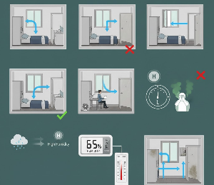 원룸 환기 공기흐름