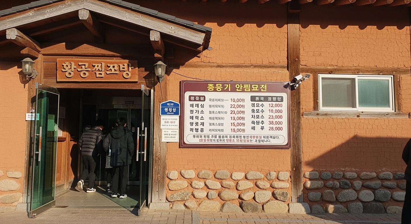 황토 찜질방 가격