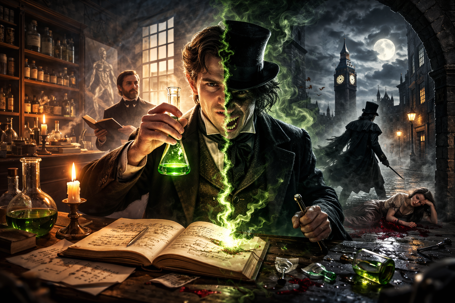 지킬박사와 하이드, 선과 악