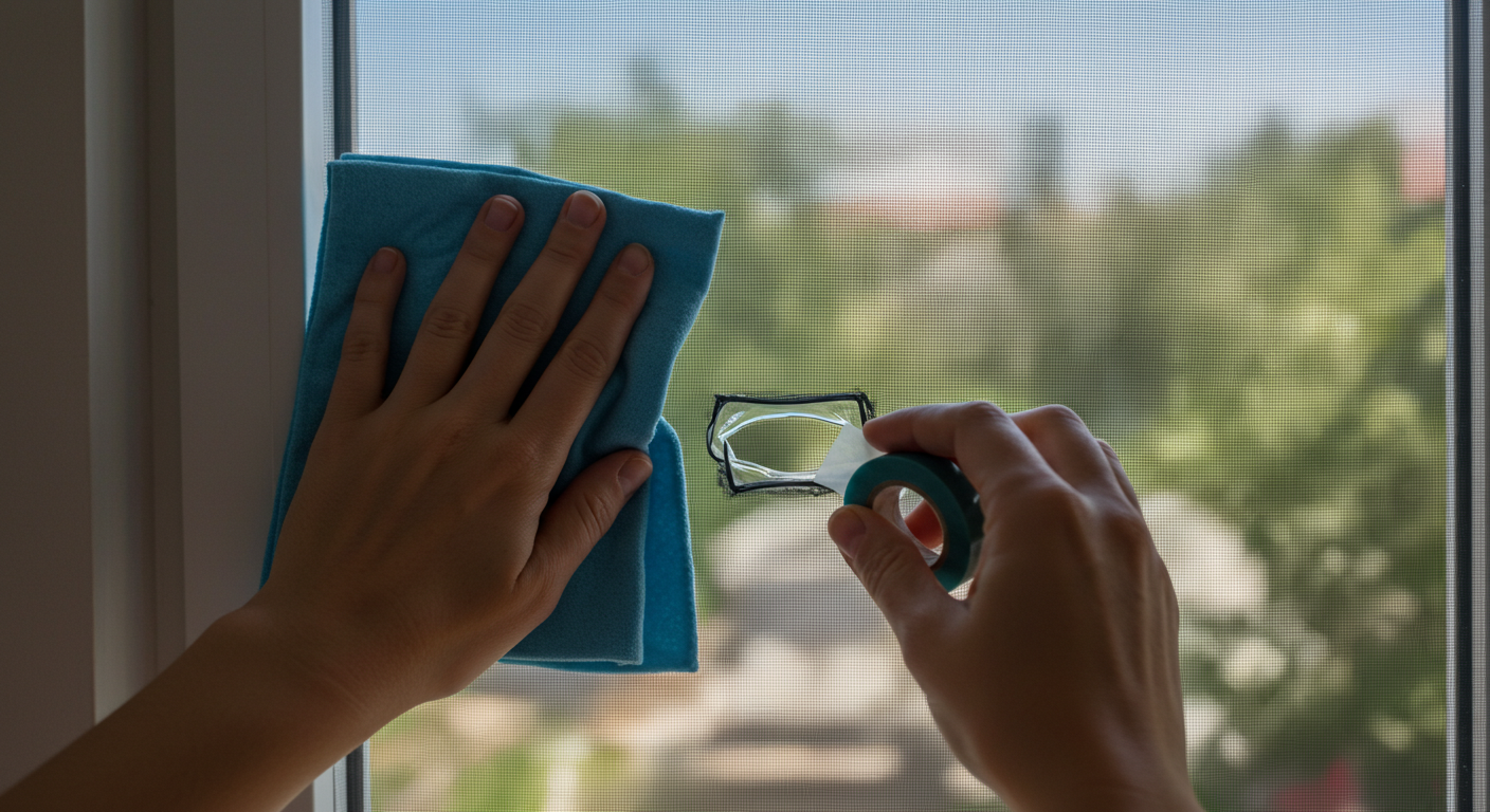 방충망 보수테이프