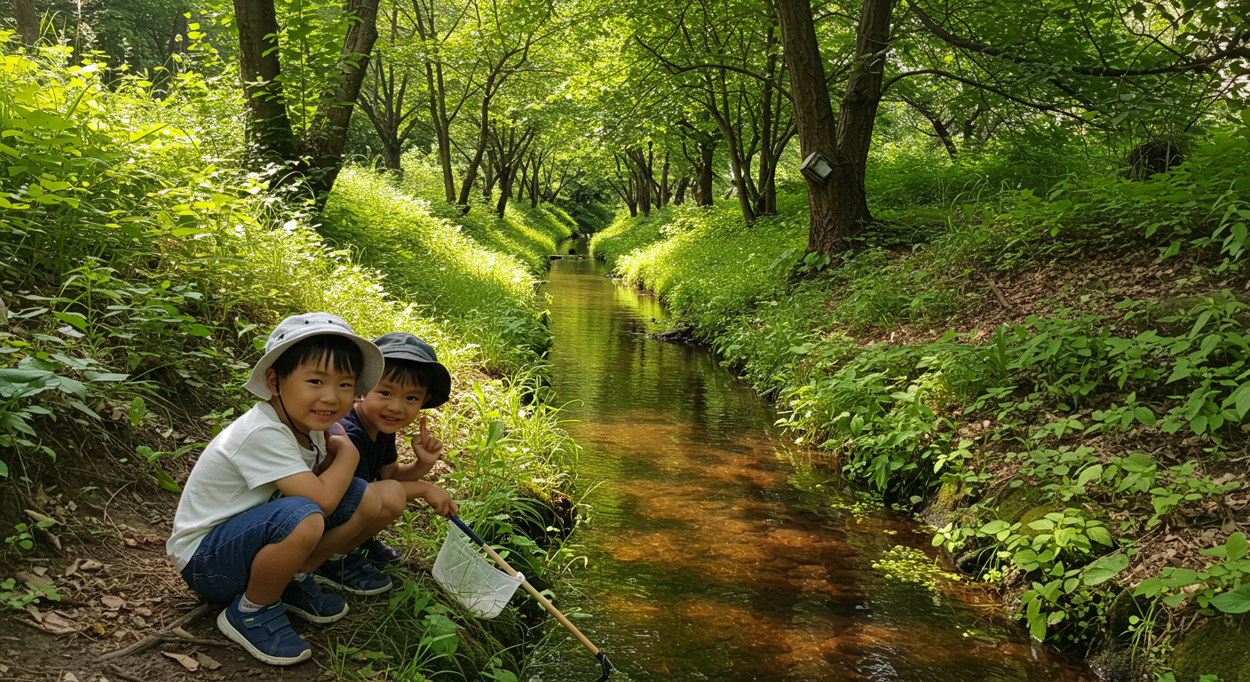 우리 동네 하천의 재발견! 6월, 아이와 함께하는 생태 탐사 자연체험