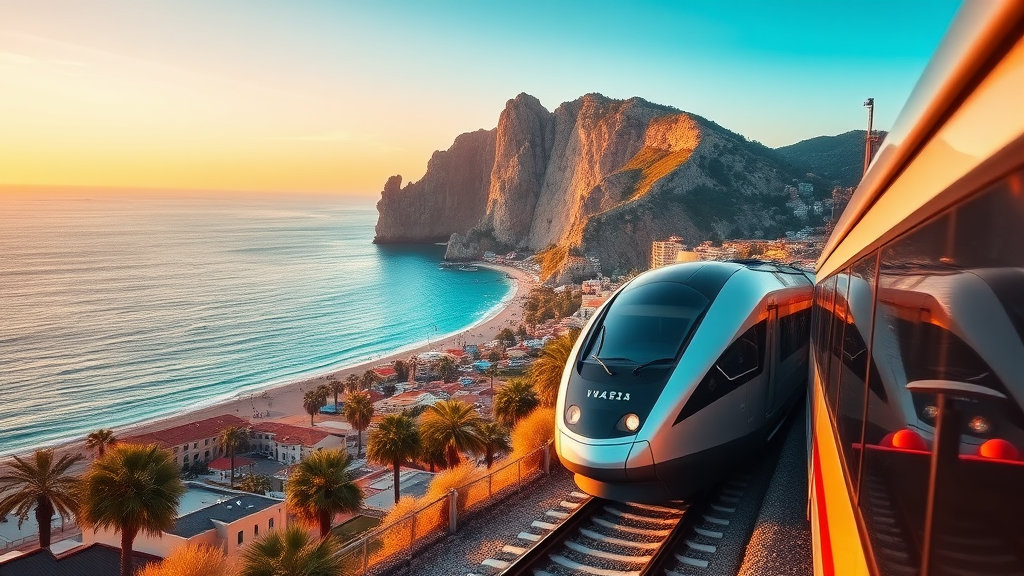 지중해 연안 로맨틱 기차 여행