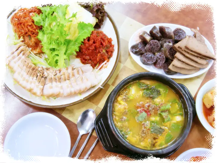 어서와 한국은 처음이지 오스카 공덕역 보쌈 불족 순대국 족발 맛집 위치
