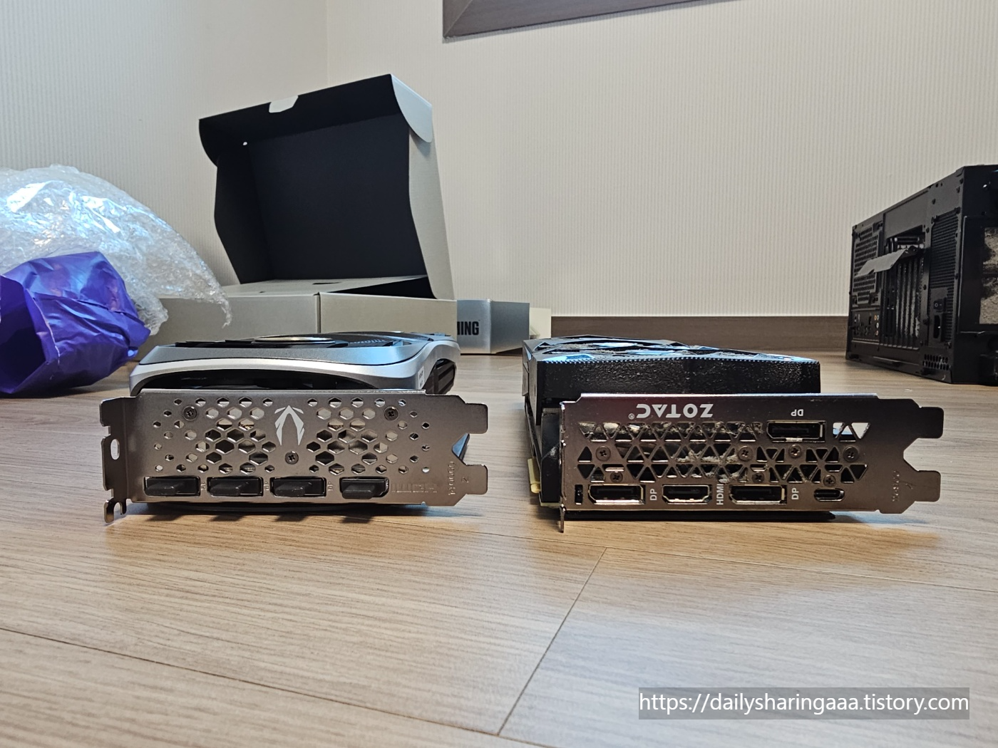 ZOTAC RTX4070Ti Trinity OC D6X 12GB_RTX2080슬롯