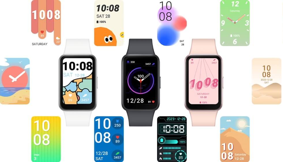 갤럭시핏3 홈화면 디자인 모음