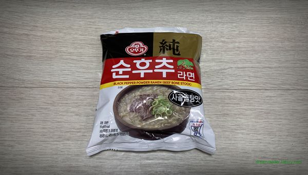 오뚜기 순후추 라면(사골곰탕 맛) 2022년 8월 포장