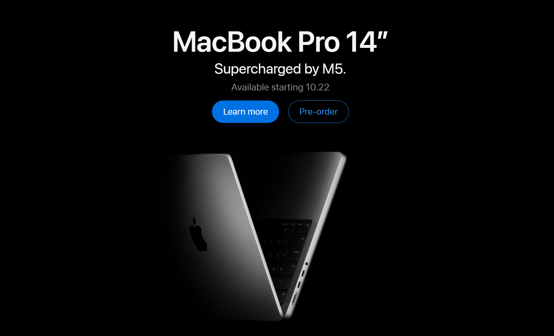 M5 맥북 프로 (출처 = 애플 )