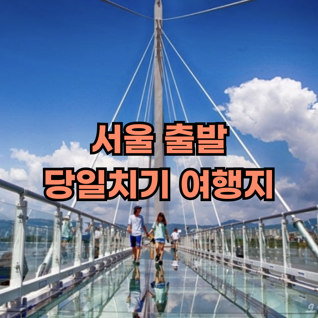 서울 출발 당일치기 여행