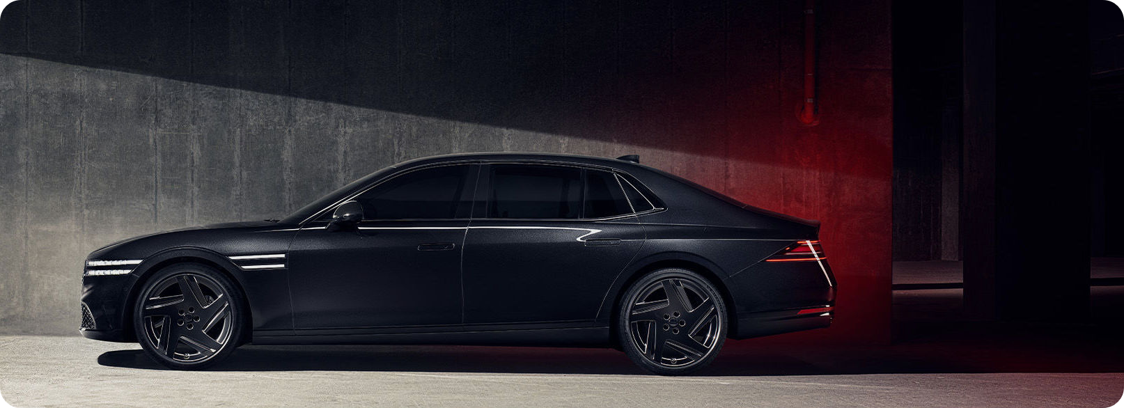 제네시스 G90 BLACK 측면