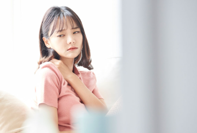 몸이 나른한 여성