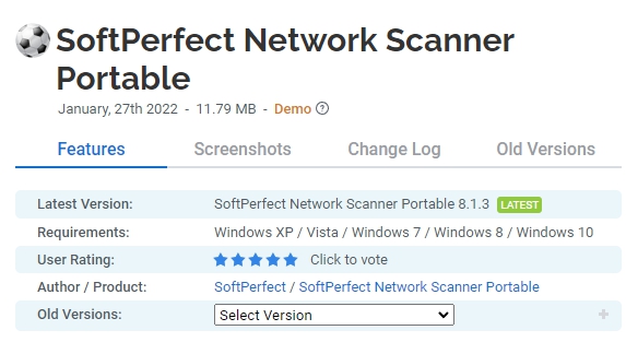 SoftPerfect-Network-Scanner-Portable