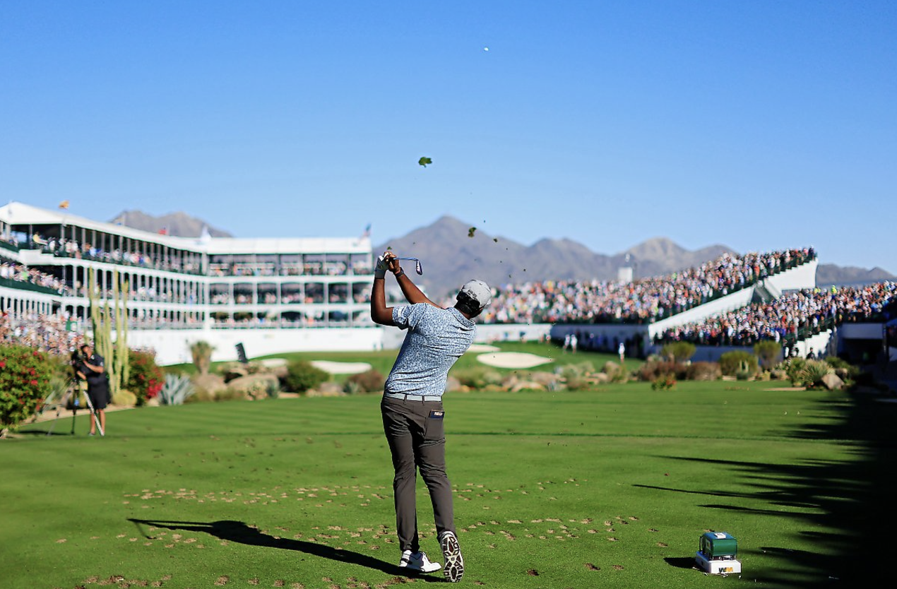 WM 피닉스오픈 콜로세움홀 16번홀(파3) (사진출처.게티이미지코리아)