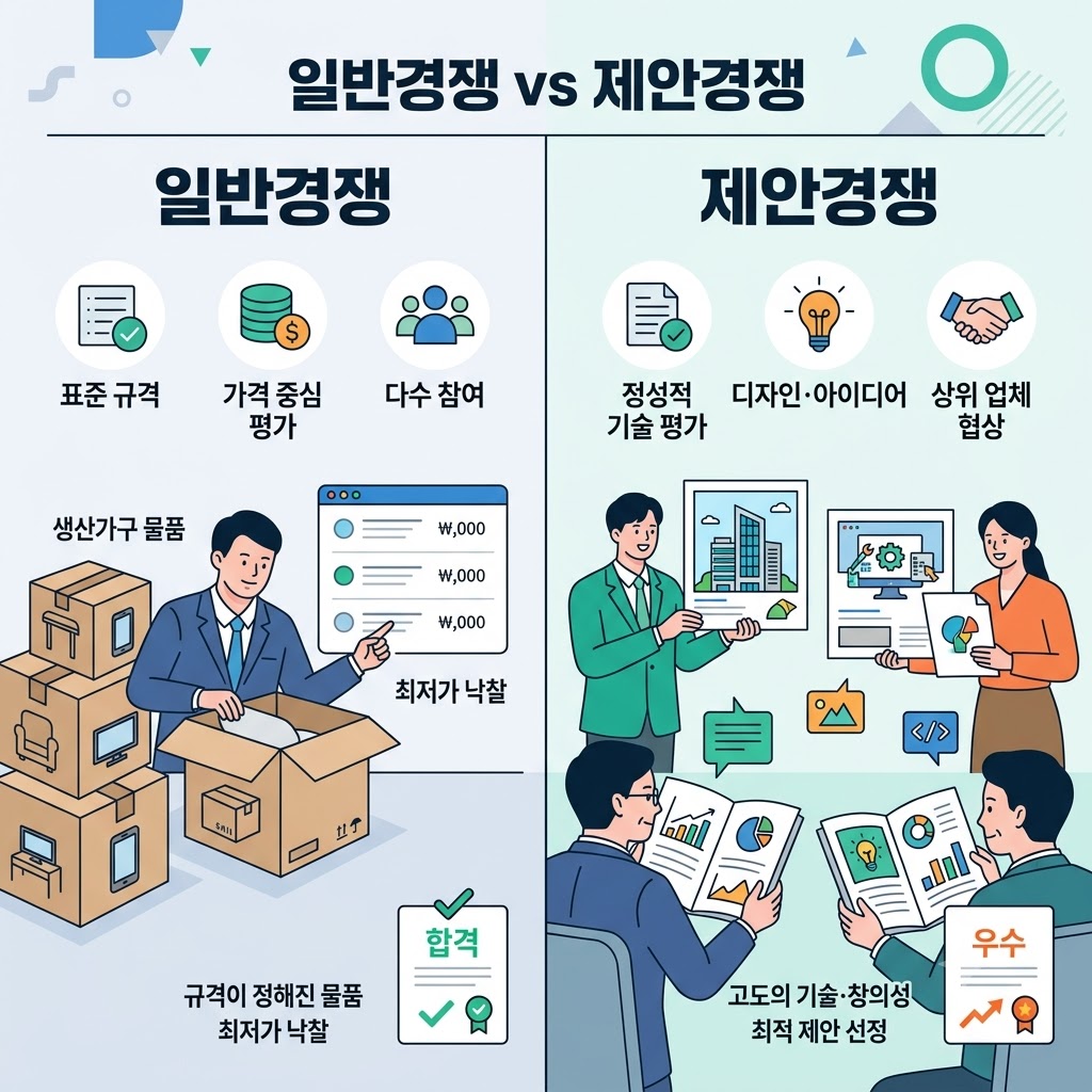 일반경쟁 제안경쟁