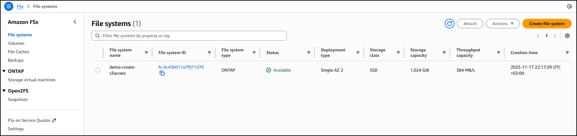Amazon FSx for NetApp ONTAP와 S3 통합 구성 가이드