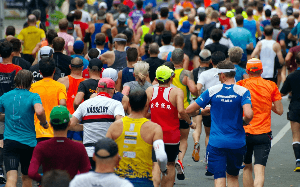 마라톤 대회 시작