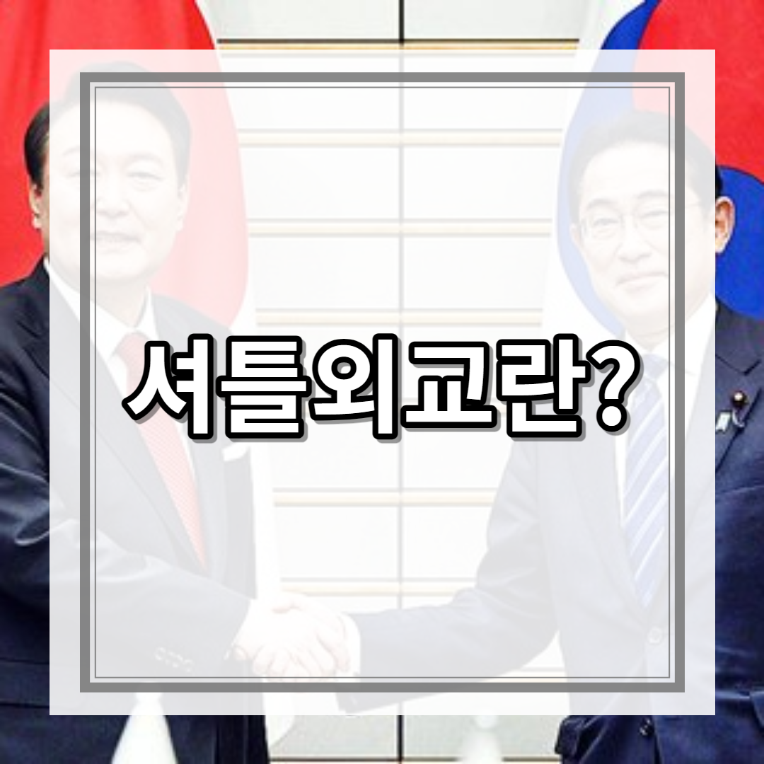 셔틀외교란?