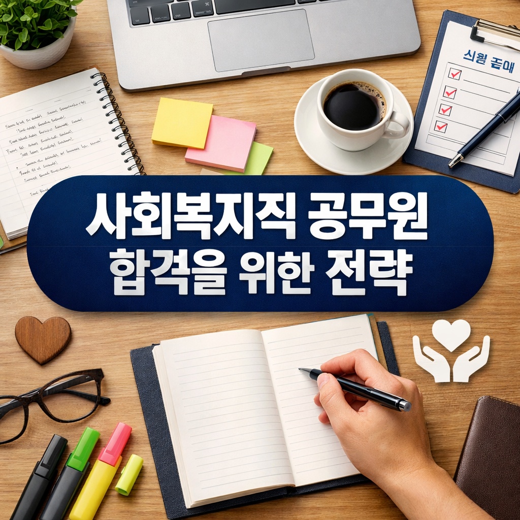 사회복지직 공무원 합격을 위한 전략!