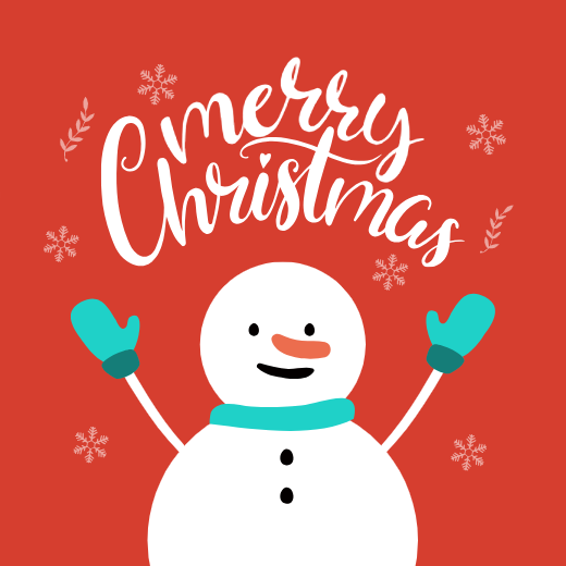 메리크리스마스 눈사람