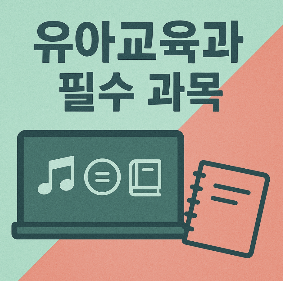 유치원 어린이집 교사 장단점 비교 및 유아교육과 이수 학점 과목들