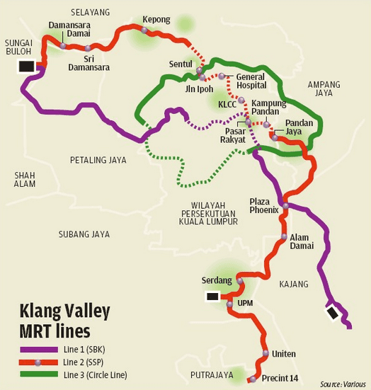 현대로템, 말레이시아 MRT 2호선 2단계 구간 개통 완료…총 49편성 투입..3호선 수주 기대 Hyundai Rotem's unmanned electric trains exported to Malaysia start running