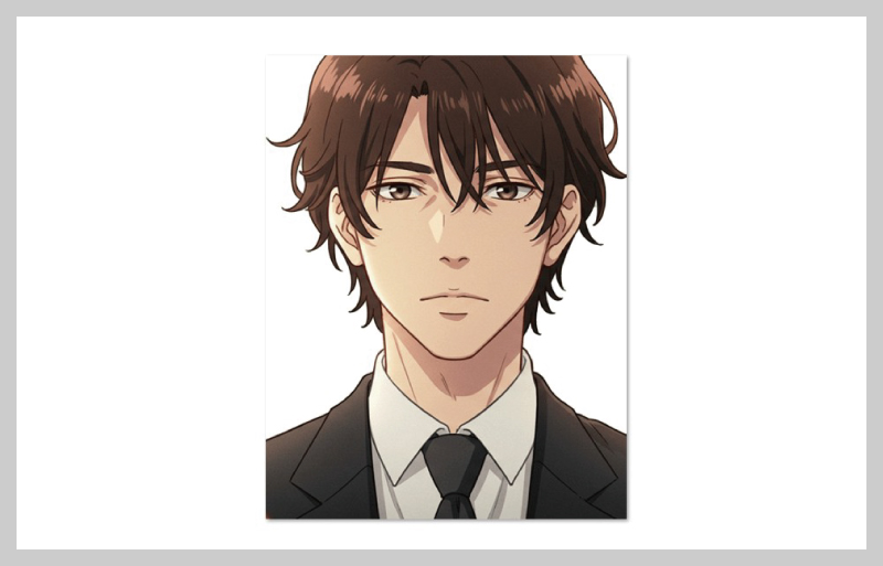 증명사진 크기 조절 및 배경 제거 압축