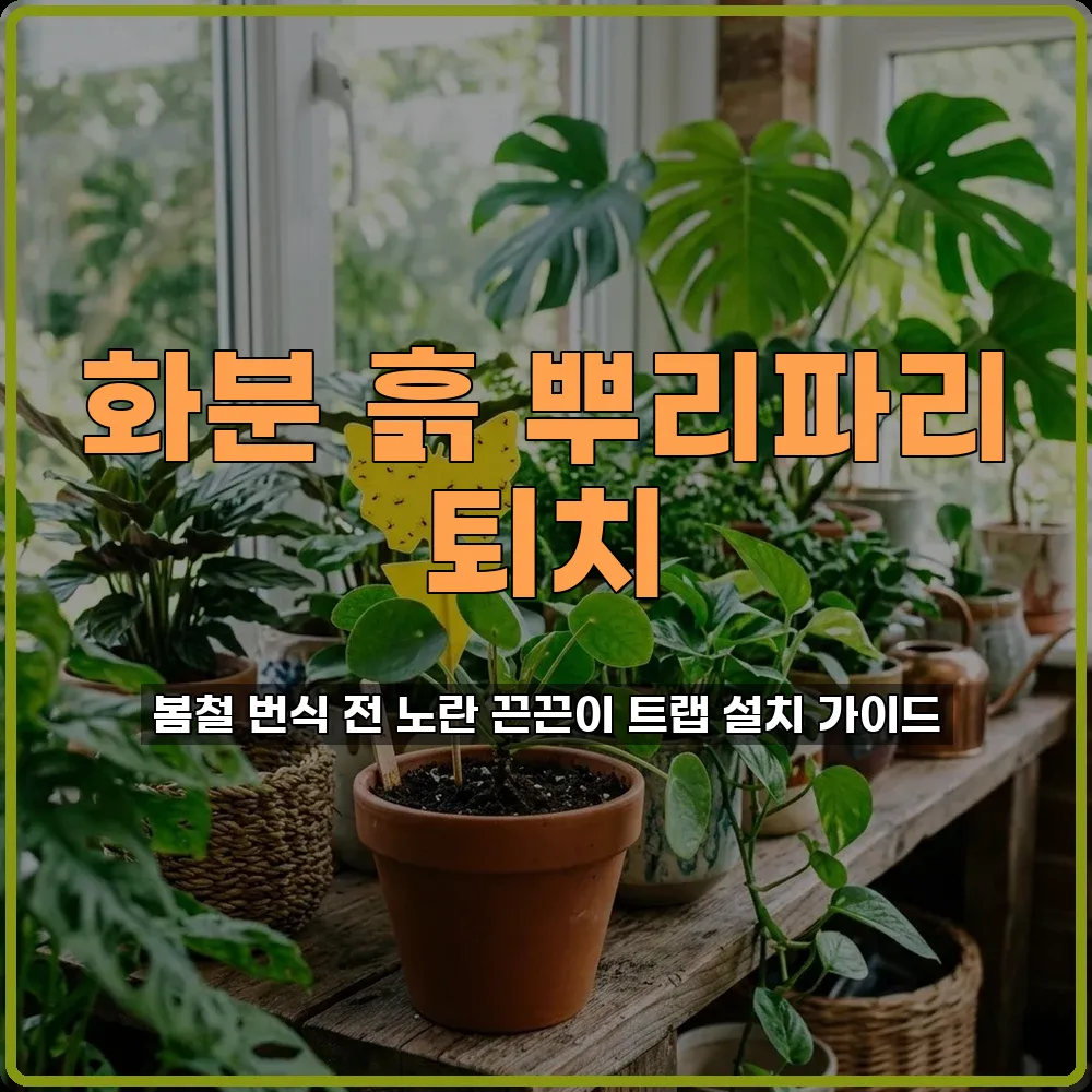 노란끈끈이트랩