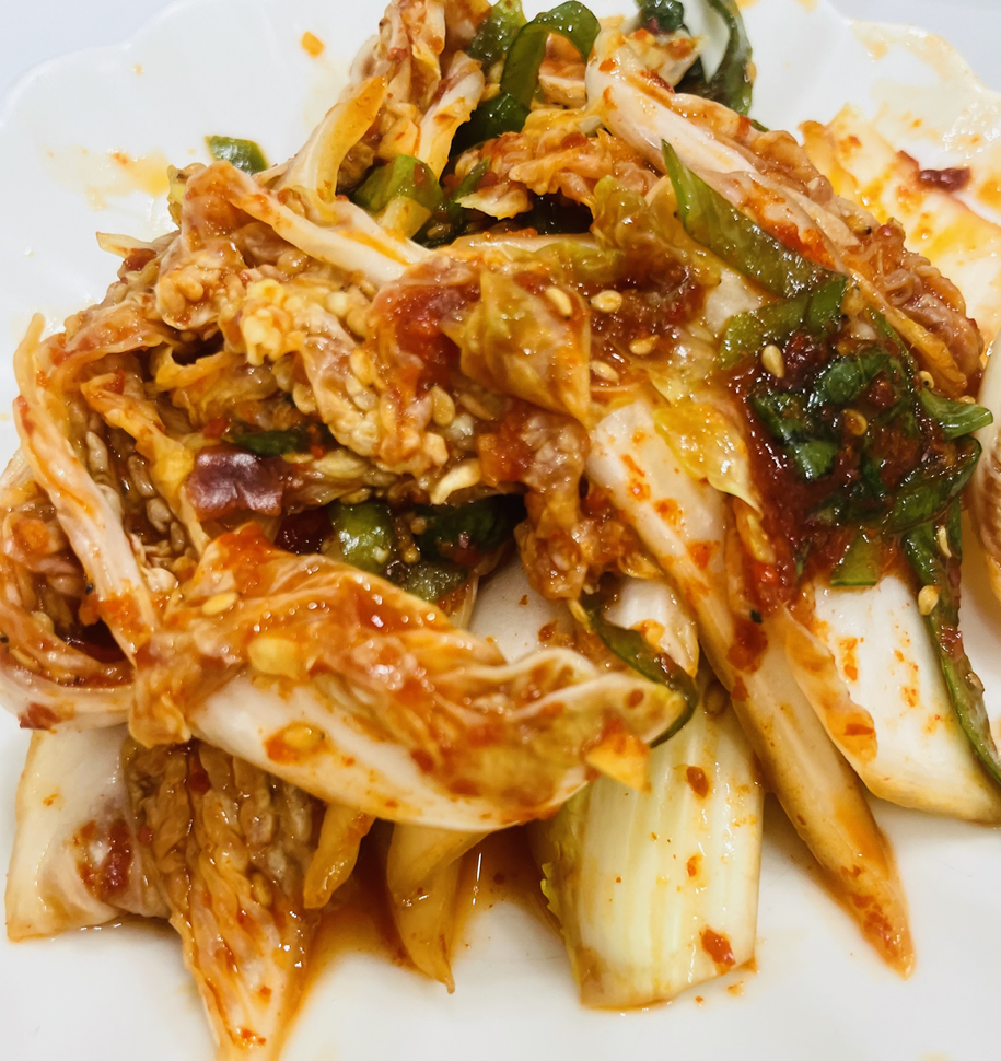 칼국수집 겉절이