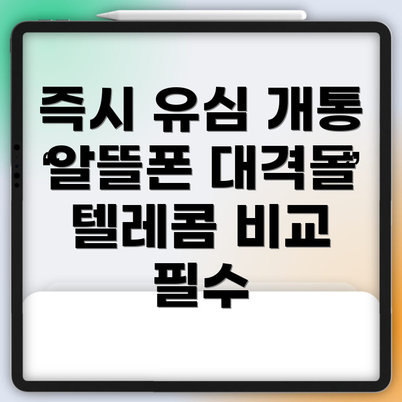 당일 유심 개통