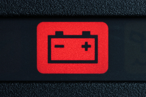 배터리 충전 시스템 이상을 알리는 경고등