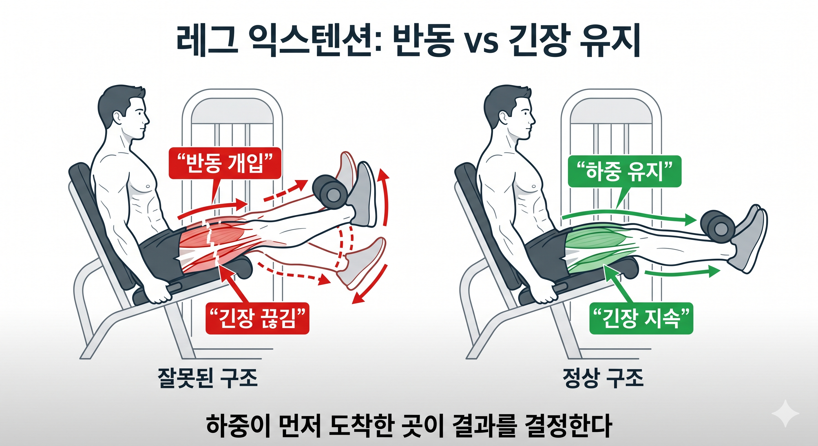 “하중이 먼저 도착한 곳이 결과를 결정한다”