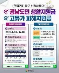 경남도민-생활지원금