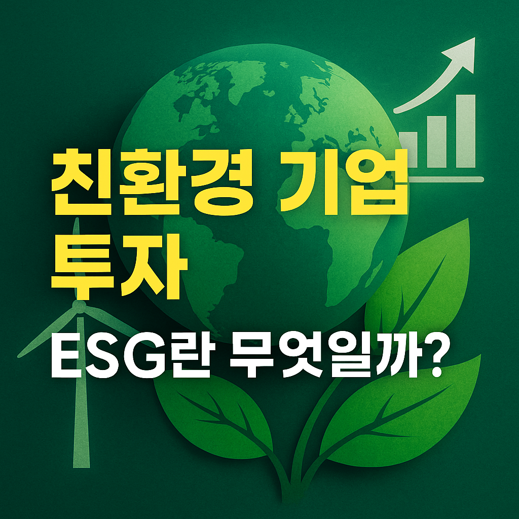 친환경 기업 투자