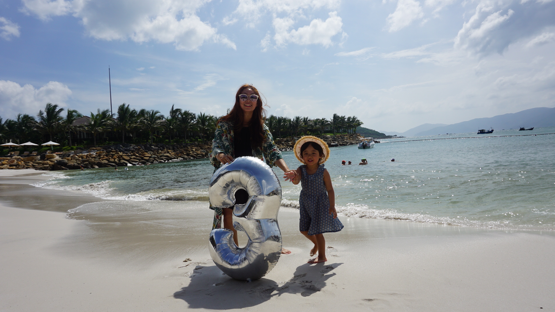 베트남 다낭 바닷가