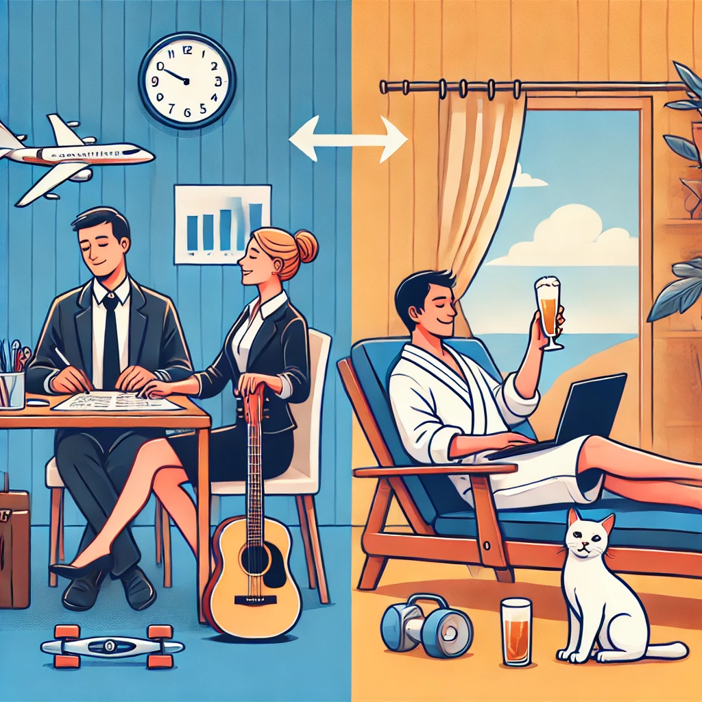 삶의 단계와 우선순위의 차이