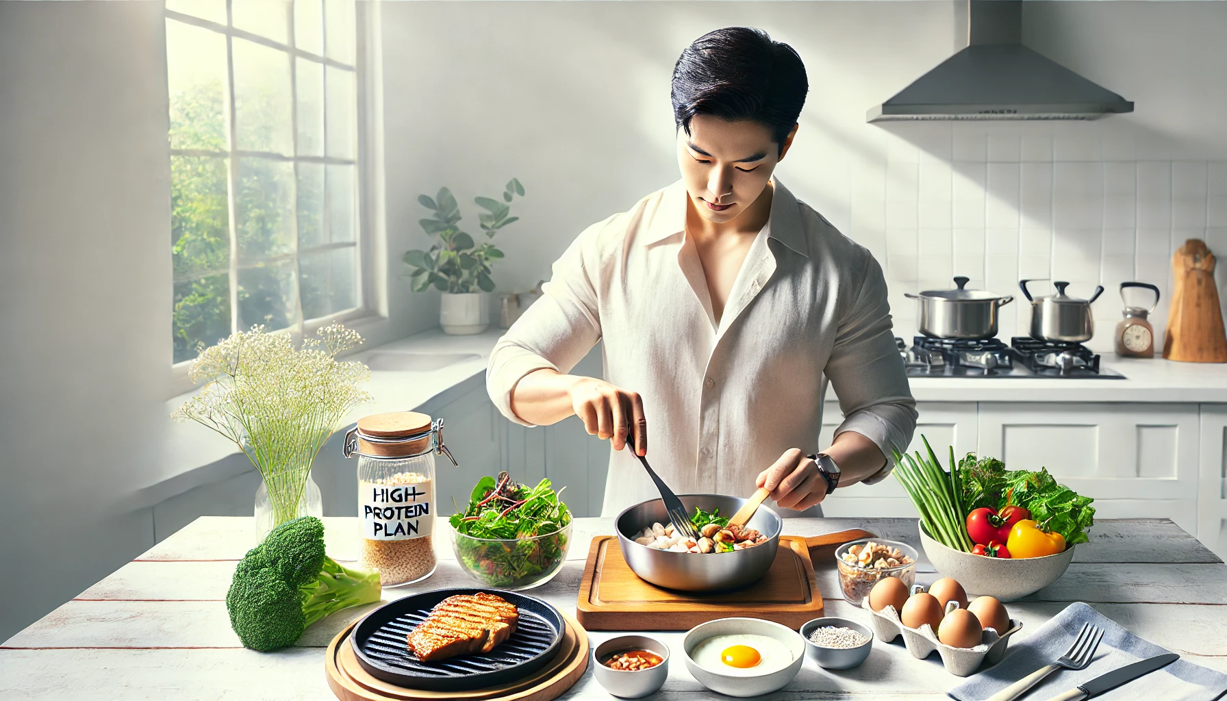 고단백 식사