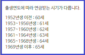 국민연금 기초 노령연금 수령 신청