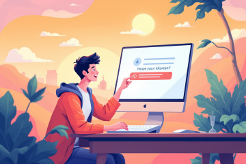 국민이 국민추천제 추천하기 버튼을 클릭하는 모습