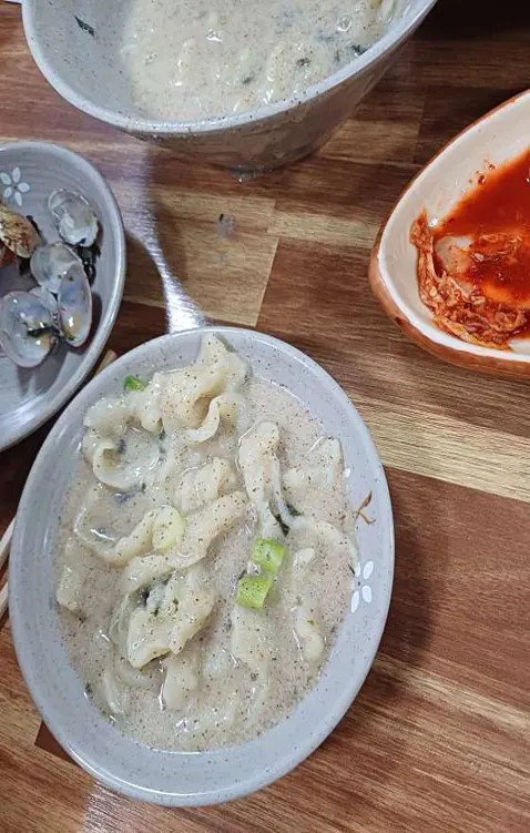 부자주걱수제비