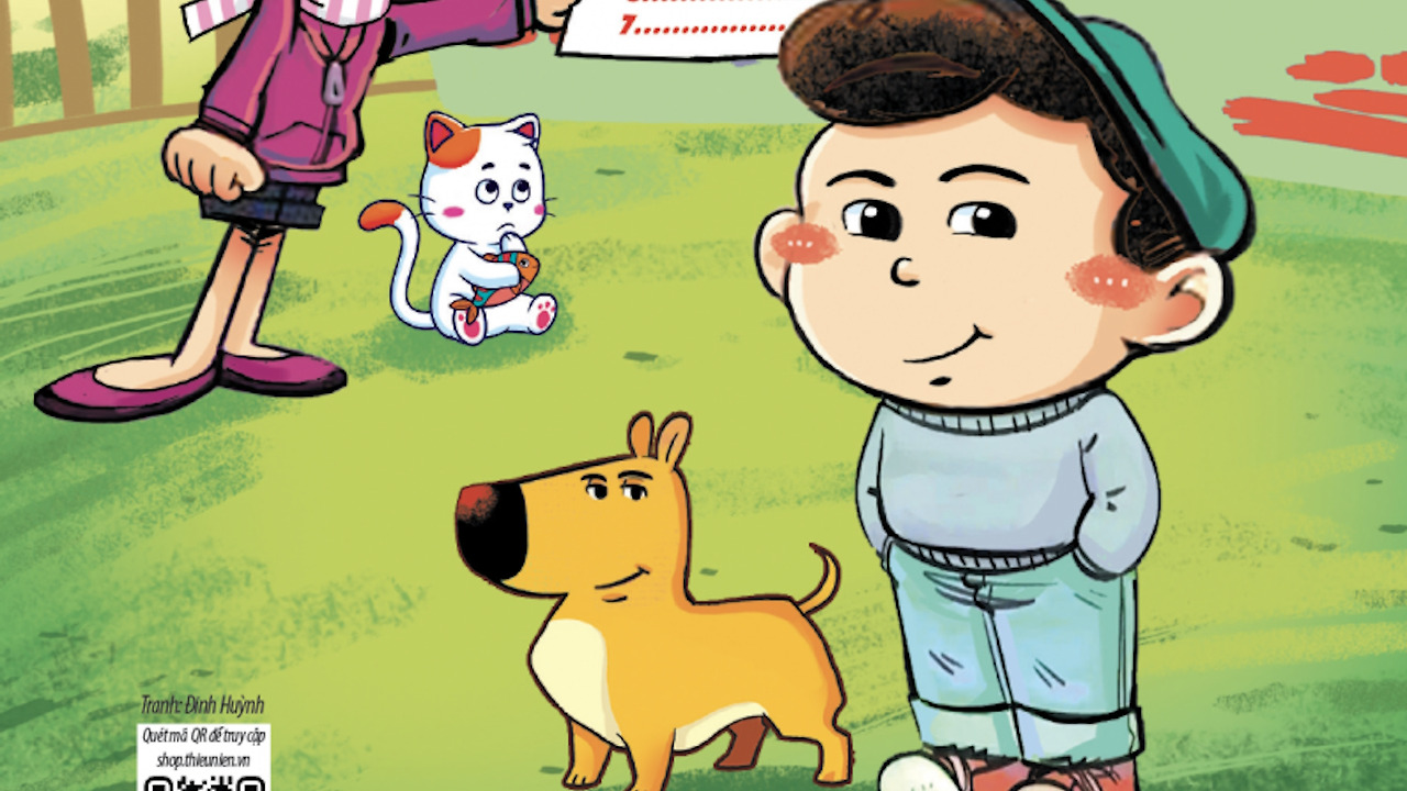 &copy; Vietnamese children's magazine Học Tr&ograve; Cười (viet. "Laughing Children"), Phillip Banks