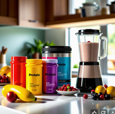 단백질보충제에관한 그림